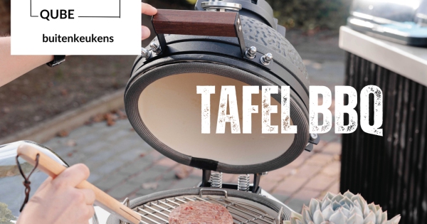 Live koken op je terras of je gasten zelf laten grillen met de TafelBBQ 
